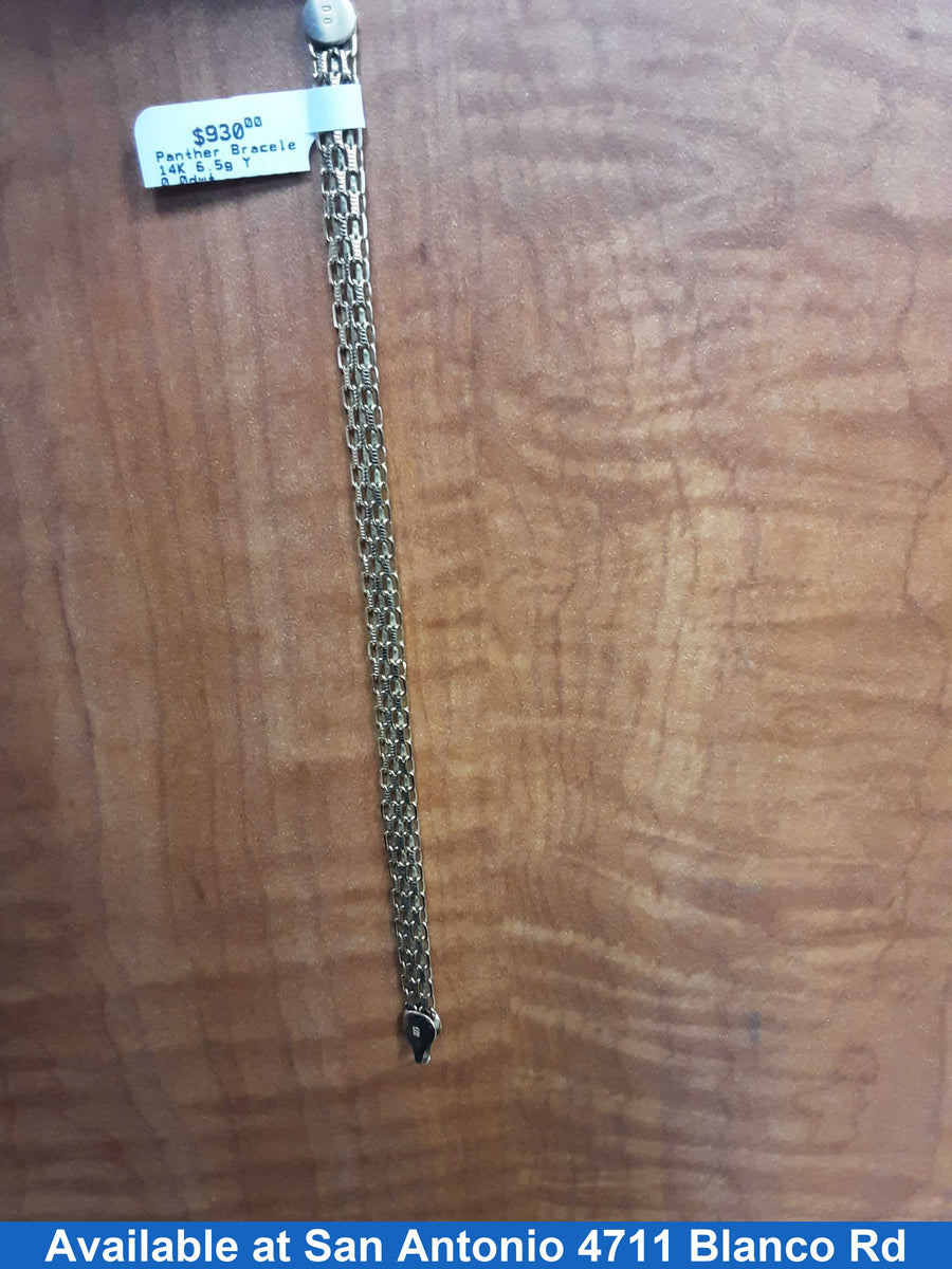 Bracelet - Yellow Gold 14k (.585) 6.5 grams 8 inch