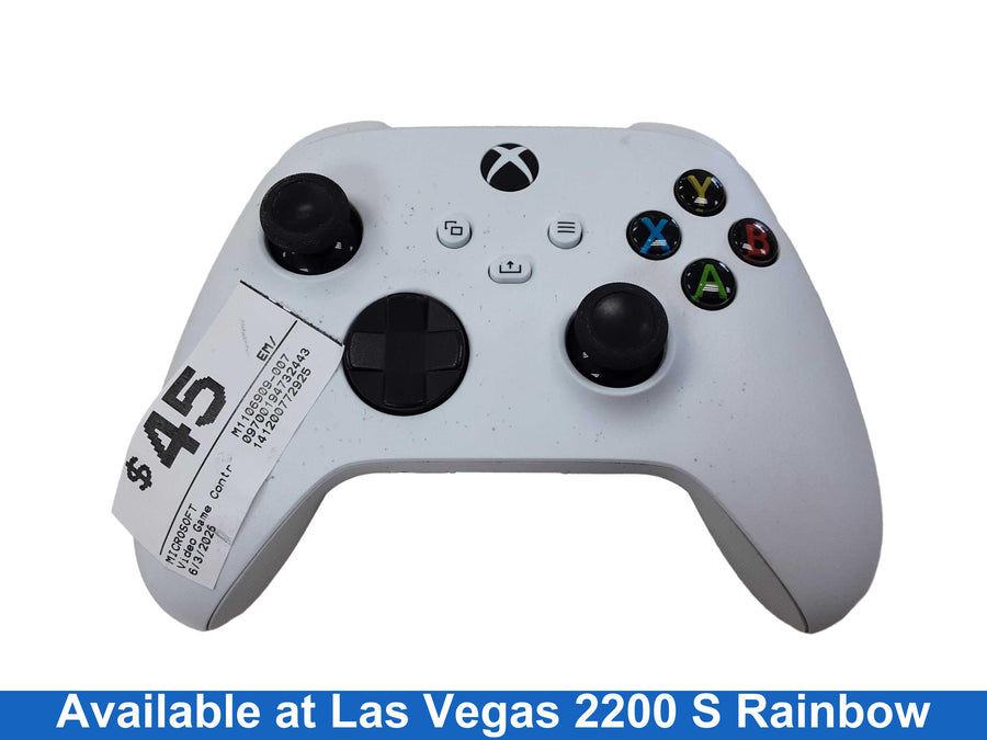 Microsoft M1106909-007 White Gaming Controller