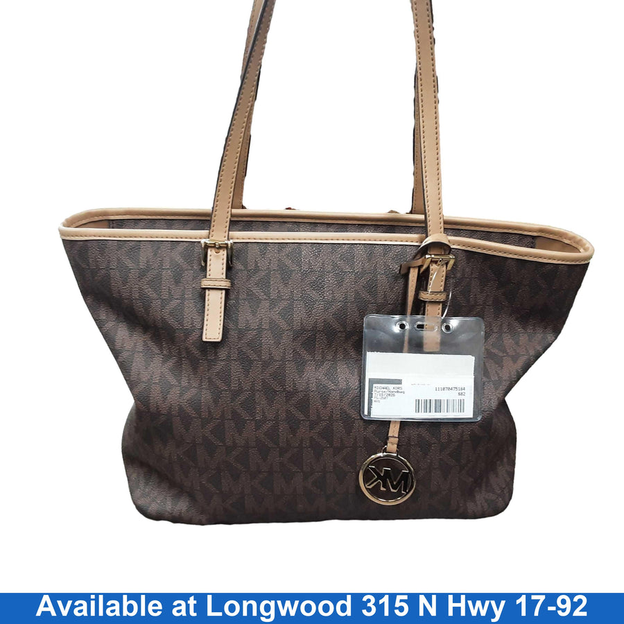 Michael Kors Ts-2507 Brown Purse / Handbag