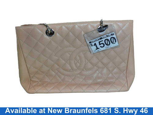 Chanel Grand Shopping Tote Beige / Tan
