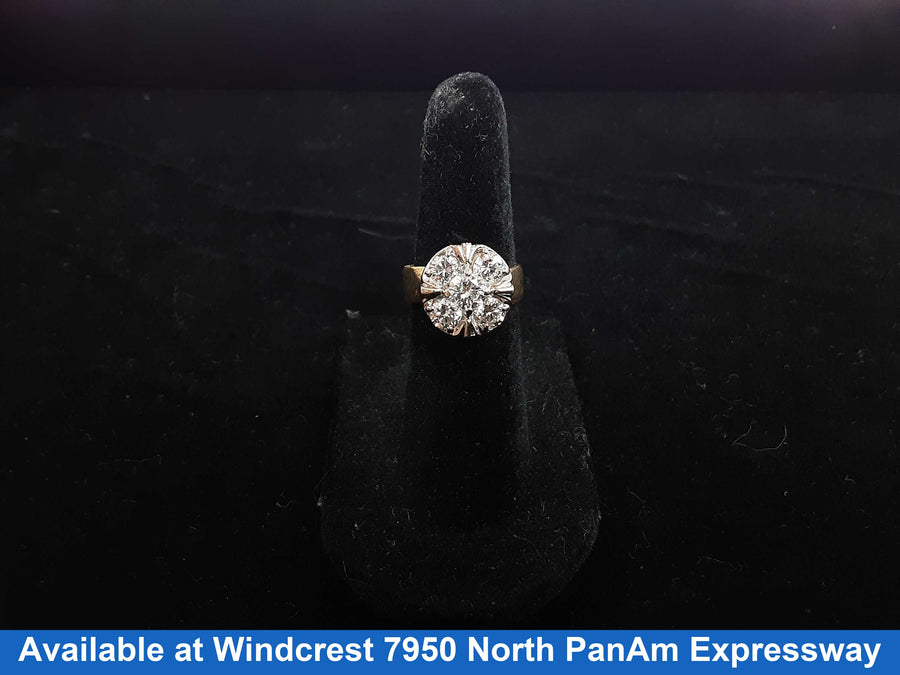Women's Ring - Yellow Gold 10k (.417) 6.1 grams Size 5