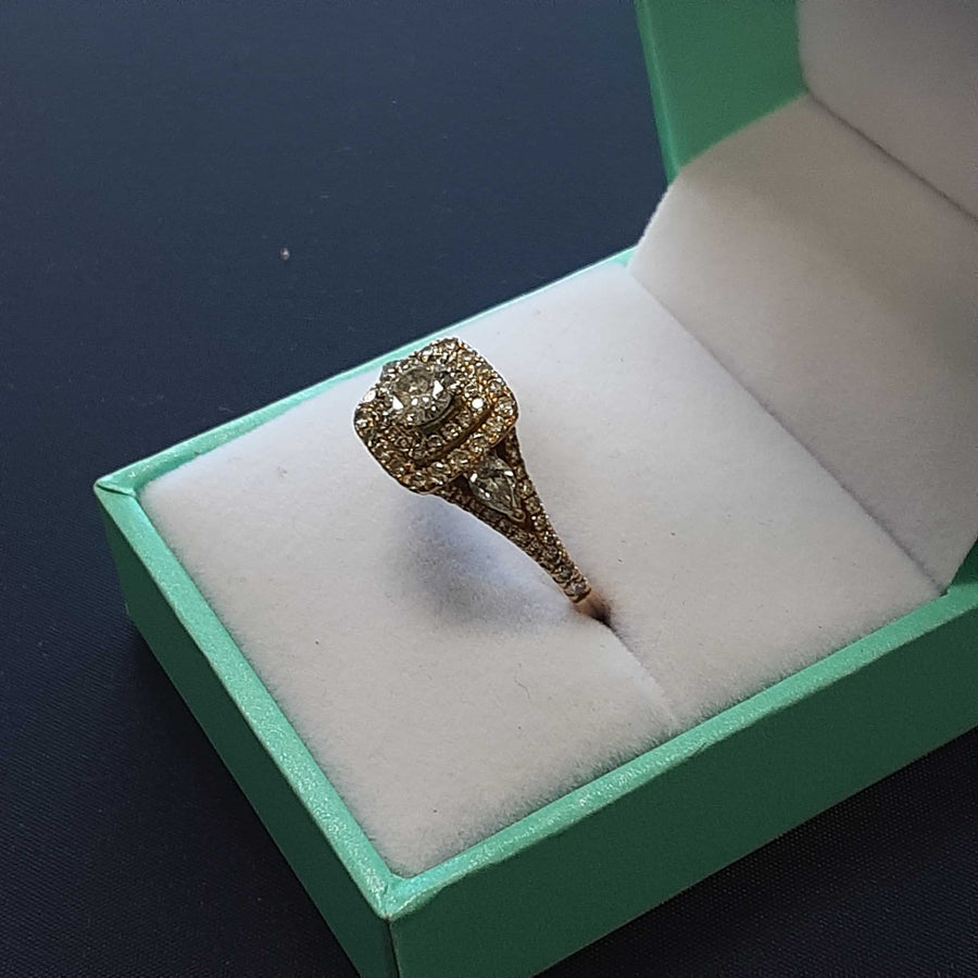 Women's Ring - Rose Gold 18k (.750) 4.4 grams Size 8