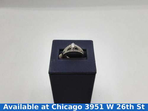 Ring - Engagement Set - White Gold 14k (.585) 4.4 grams Size 20