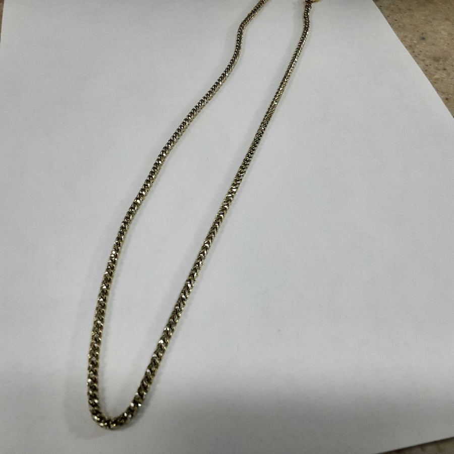 Diamond Cut Rope Chain - Yellow Gold 14k (.585) 31.7 grams 20 inch