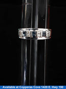 Ring - Wedding Band - White Gold 10k (.417) 6.1 grams Size 8
