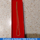 Chain - Yellow Gold 22k (.917) 9.3 grams 16 inch