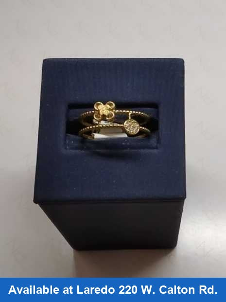 Women's Ring - Yellow Gold 10k (.417) 1.6 grams Size 20