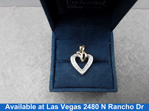 Diamond Pendant - White Gold 10k (.417) 2.2 grams