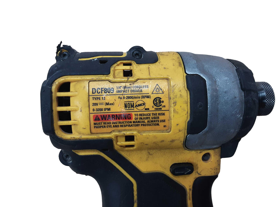 Dewalt Dcf809 Yellow Cordless Impact Drill