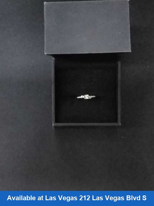 Women's Ring - White Gold 10k (.417) 1.6 grams Size 20