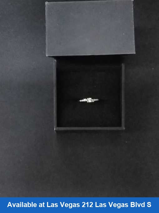 Women's Ring - White Gold 10k (.417) 1.6 grams Size 20