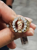 Men's Ring - Yellow Gold 10k (.417) 5.2 grams Size 12