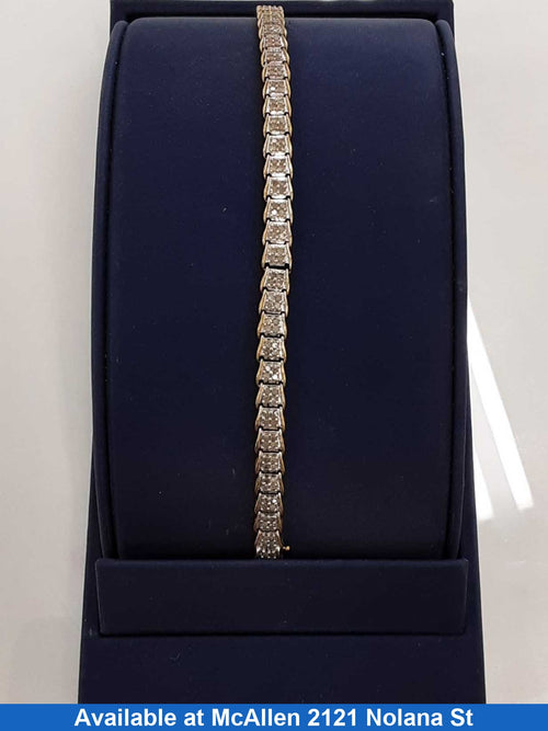Bracelet - White Gold 10k (.417) 9.1 grams 7 inch