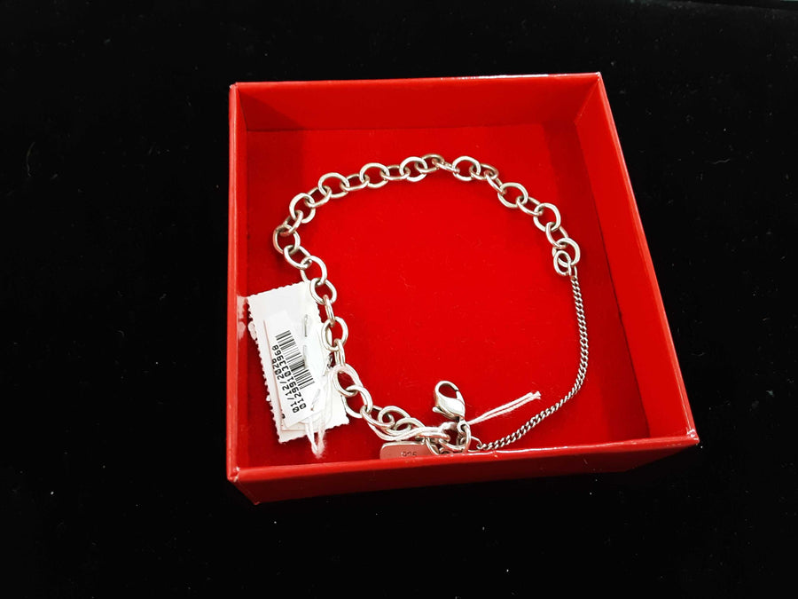 Cable Bracelet - Silver 8 grams 8 inch