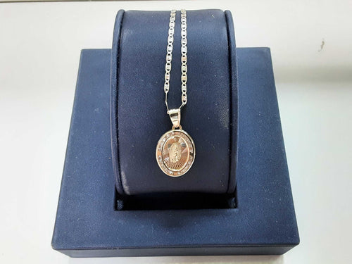 Chain - Tricolor Gold 10k (.417) 2.9 grams 18 inch