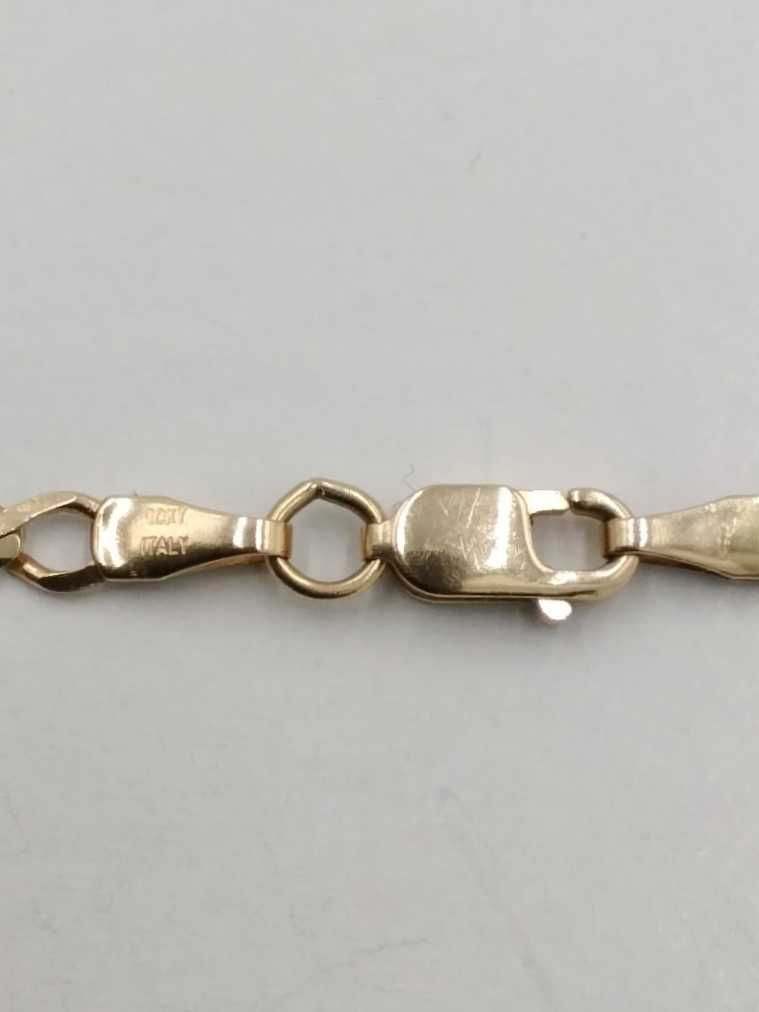 Cuban Link Chain - Yellow Gold 10k (.417) 4.8 grams 24 inch
