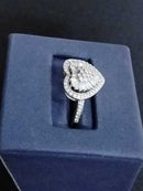 Women's Ring - White Gold 14k (.585) 2.7 grams Size 20
