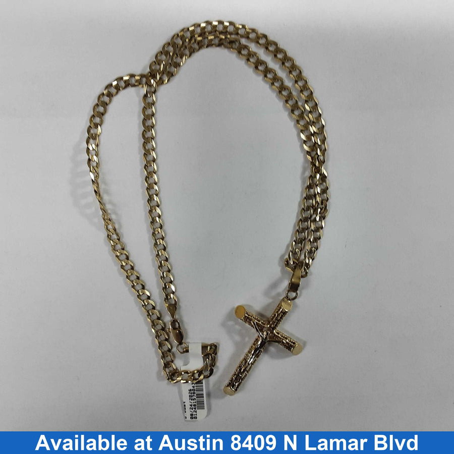 Chain - Yellow Gold 10k (.417) 21 grams 24 inch