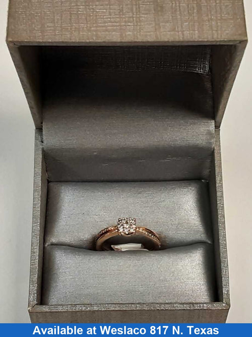 Women's Ring - Yellow Gold 10k (.417) 3 grams Size 7.5