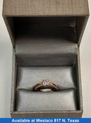 Women's Ring - Yellow Gold 10k (.417) 3 grams Size 7.5