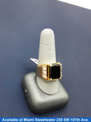 Men's Ring - Yellow Gold 10k (.417) 14.8 grams Size 10