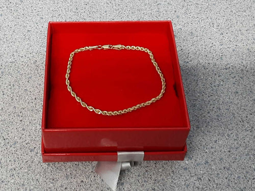 Rope Bracelet - Yellow Gold 14k (.585) 2.8 grams 7 inch