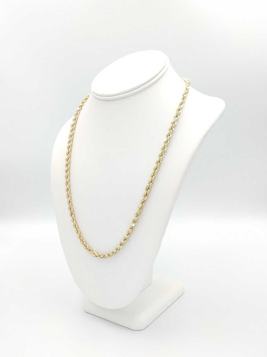 Rope Chain - Yellow Gold 10k (.417) 9.2 grams 22 inch