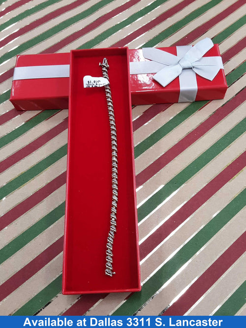 Tennis Bracelet - Yellow Gold 10k (.417) 9.8 grams 7 inch