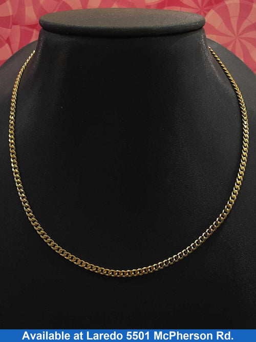 Yellow Gold 10k (.417) 12.9 Grams 32 Inch