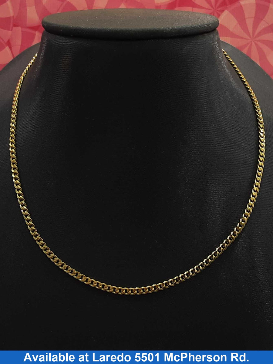 Yellow Gold 10k (.417) 12.9 Grams 32 Inch