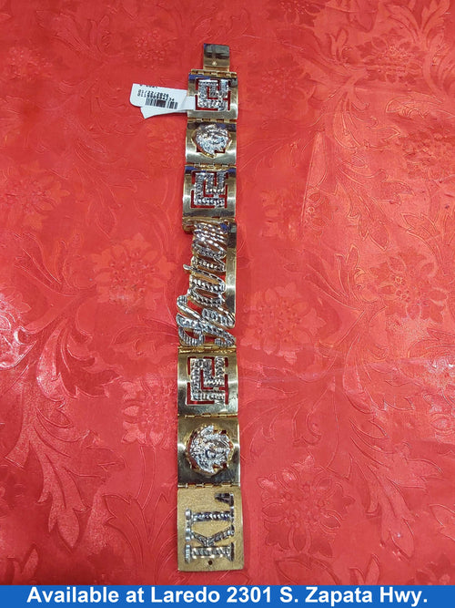 ID Bracelet - Yellow Gold 10k (.417) 29.5 grams 8 inch