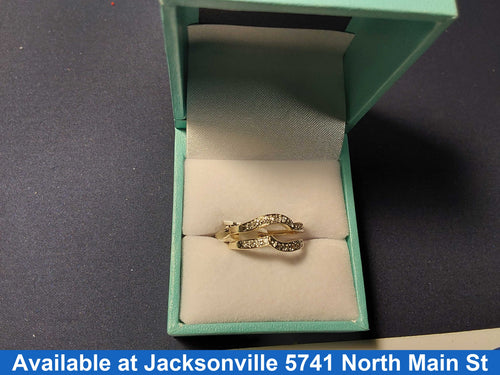 Women's Ring - Yellow Gold 14k (.585) 3.4 grams Size 5