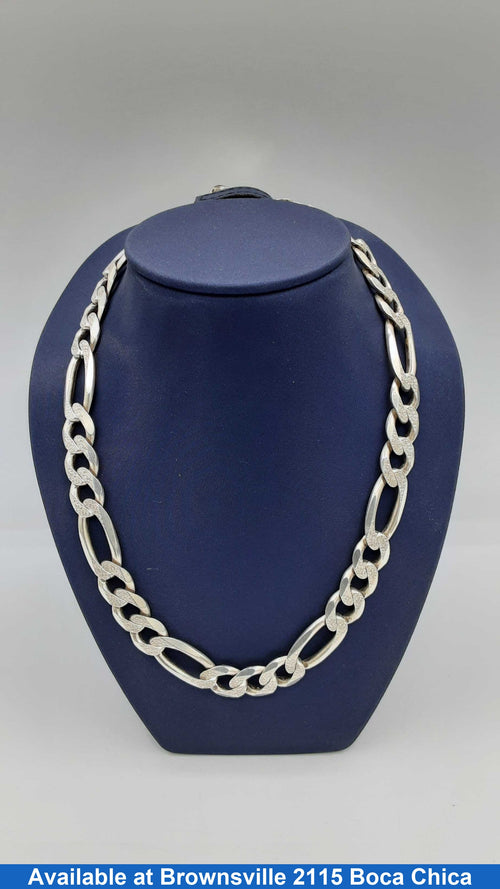 Figaro Chain - Silver 103.2 grams 26 inch