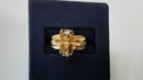 Women's Ring - Yellow Gold 14k (.585) 3.7 grams Size 6
