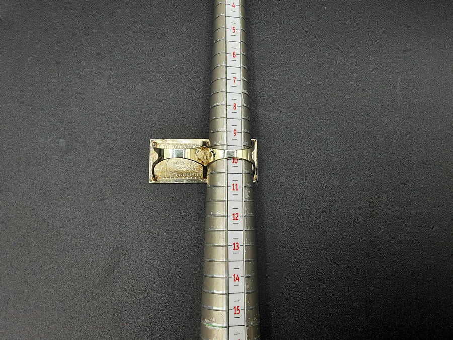 Men's Ring - Yellow Gold 10k (.417) 11.3 grams Size 10.5