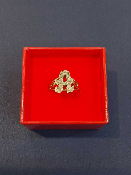 Women's Ring - Yellow Gold 10k (.417) 4 grams Size 8.5