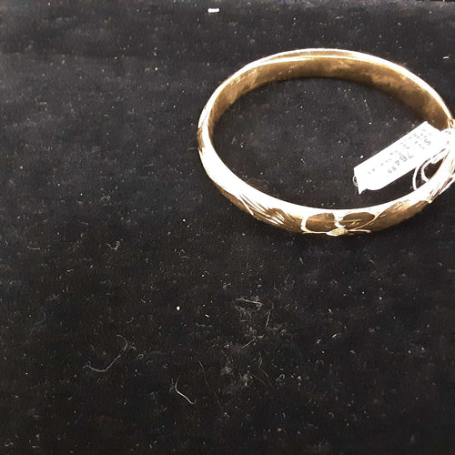 Bangle Bracelet - Yellow Gold 14k (.585) 12.4 grams 4 inch