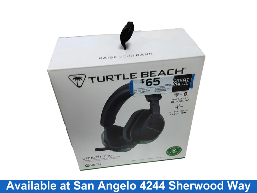 Turtle Beach Stealth600 Black Gaming Headset