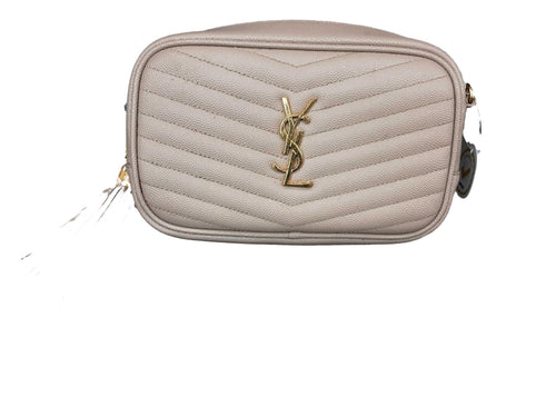 Yves Saint Laurent Alm012579-1022 Beige / Tan Purse / Handbag