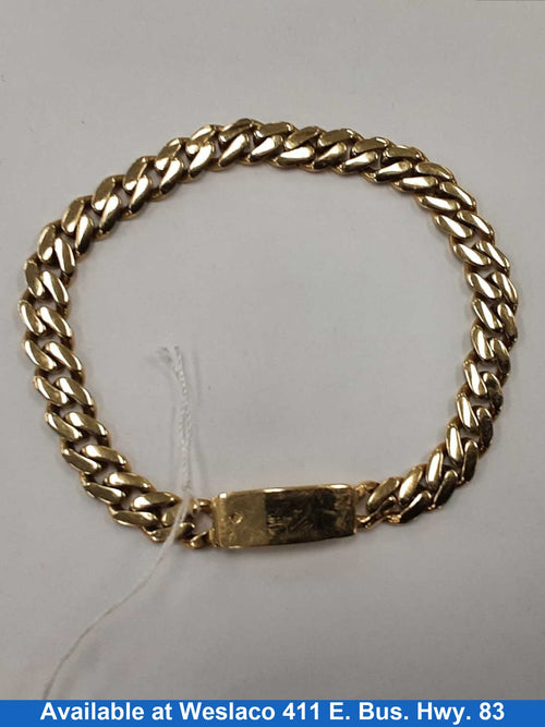 Bracelet - Yellow Gold 10k (.417) 10.3 grams 10 inch