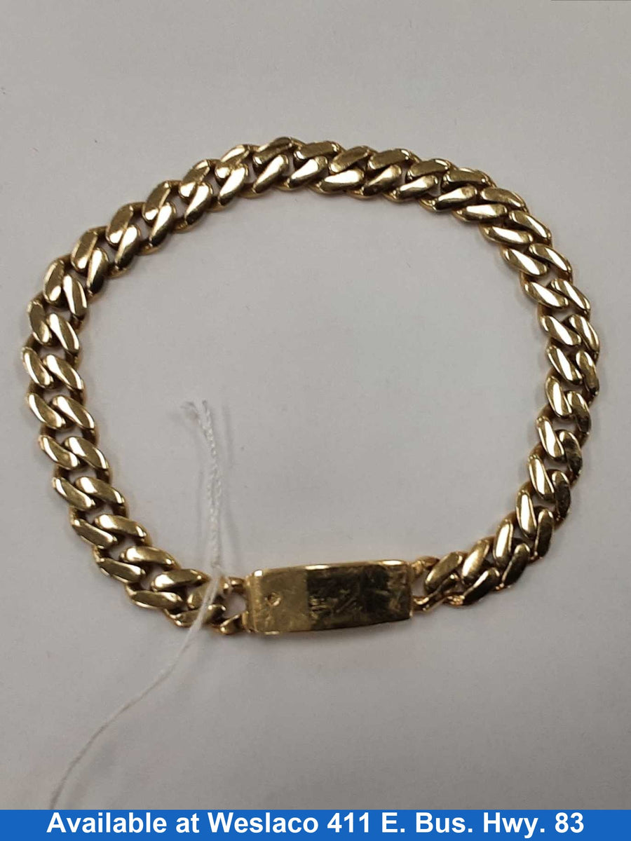 Bracelet - Yellow Gold 10k (.417) 10.3 grams 10 inch