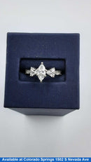 Women's Ring - White Gold 14k (.585) 4.2 grams Size 8.5