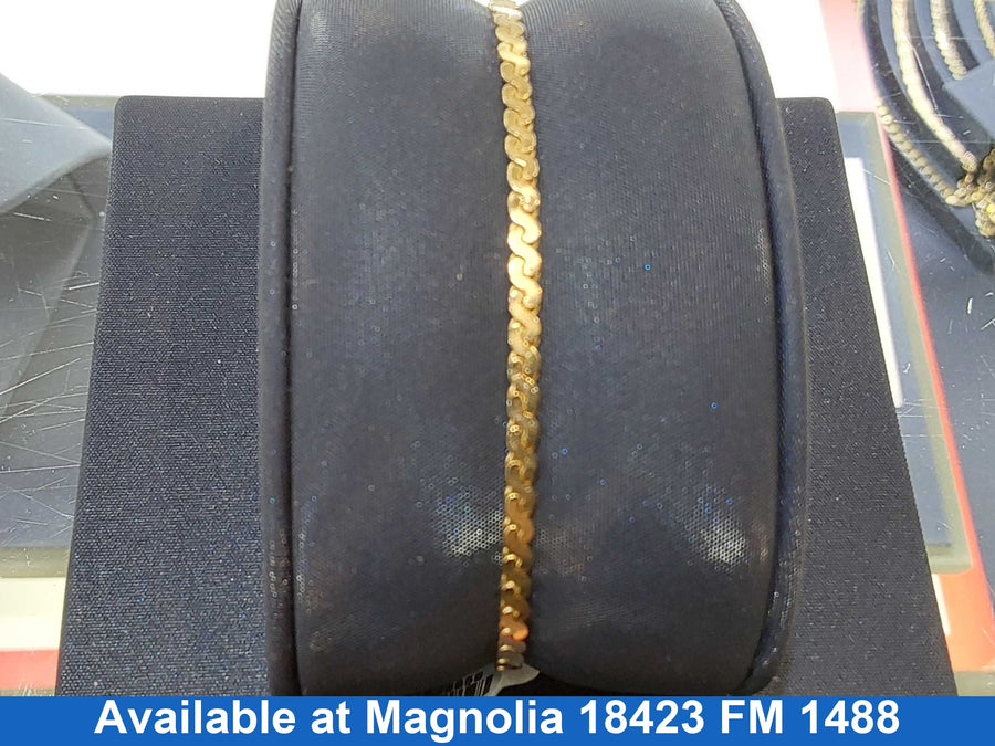 Serpentine Bracelet - Yellow Gold 14k (.585) 3.9 grams 7 inch