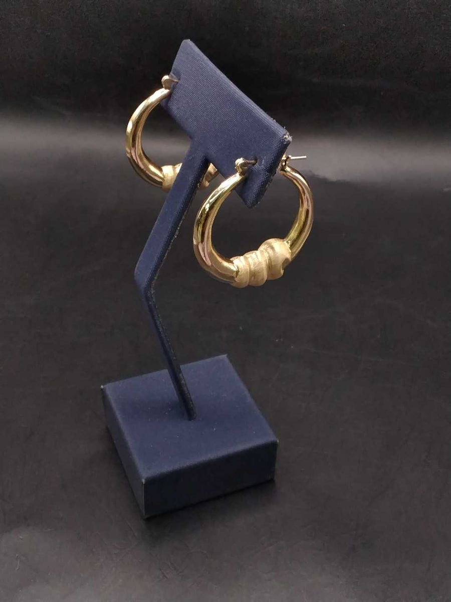 Shrimp Earrings - Yellow Gold 14k (.585) 4 grams