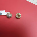 Gold Ball Earrings - Yellow Gold 10k (.417) 2.1 grams