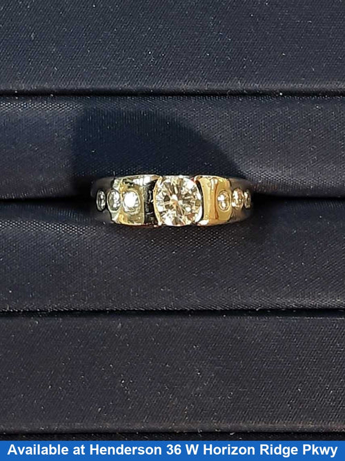 Women's Ring - White Gold 14k (.585) 8.5 grams Size 6