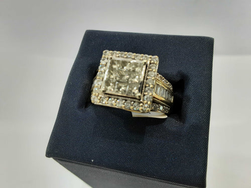 Women's Ring - Yellow Gold 10k (.417) 7.8 grams Size 20