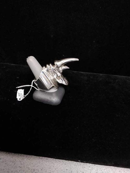 Men's Ring - Silver 165.6 grams Size 8.5