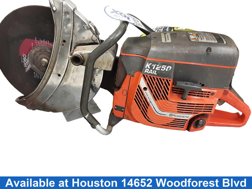 Husqvarna K1250 Orange Gas Concrete Saw
