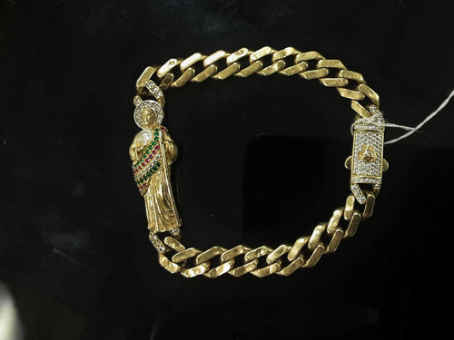 Bracelet - Yellow Gold 14k (.585) 15.7 grams 8 inch